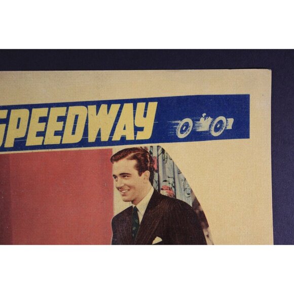 1939 Indianapolis Speedway Movie Lobby card 11x14", Devil on Wheels Golden Era - Picture 4 of 9